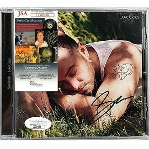 Sam Smith Signed Love Goes Compact Disc CD Cover JSA Cert Authentic Autographed